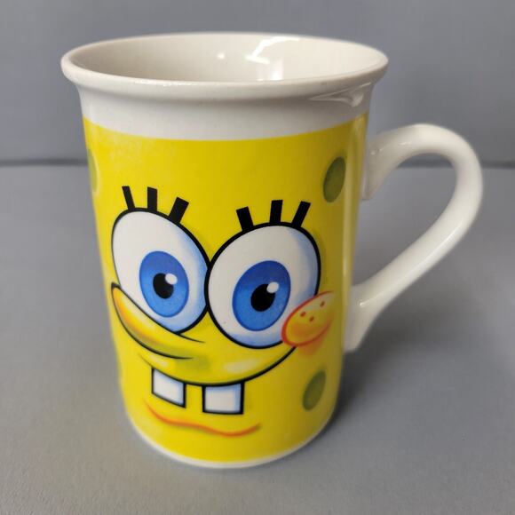 Sponge Bob Square Pants Viacom Cartoon Network Ceramic Coffee Mug Cup 2011 - Picture 2 of 10